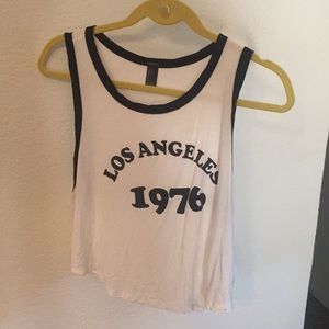Forever 21 Los Angeles crop top